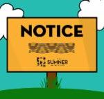 Notice with City logo