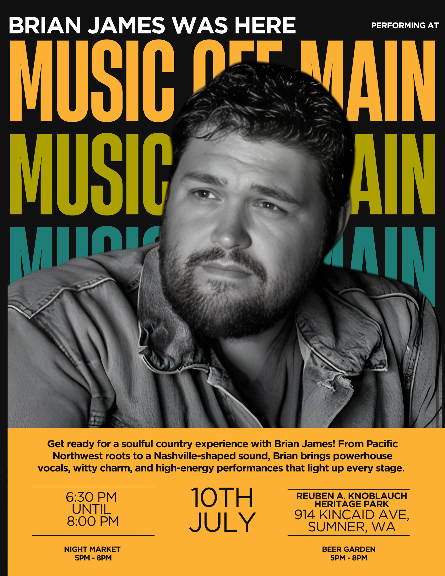 Music Off Main - Brian James Was Here