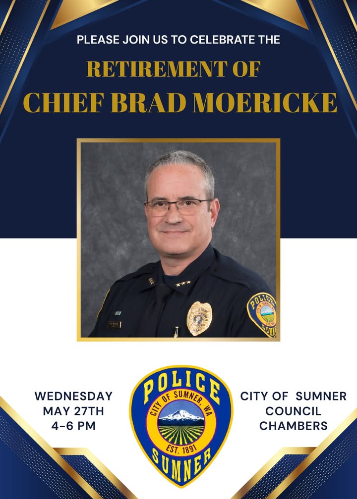 Retirement of Chief Brad Moericke.