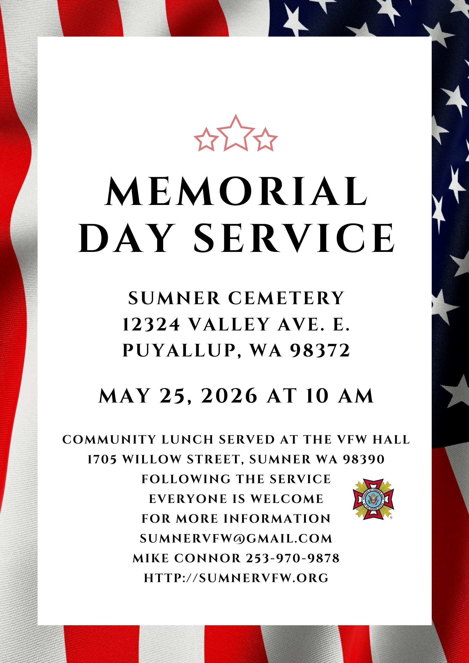 Memorial Day Service