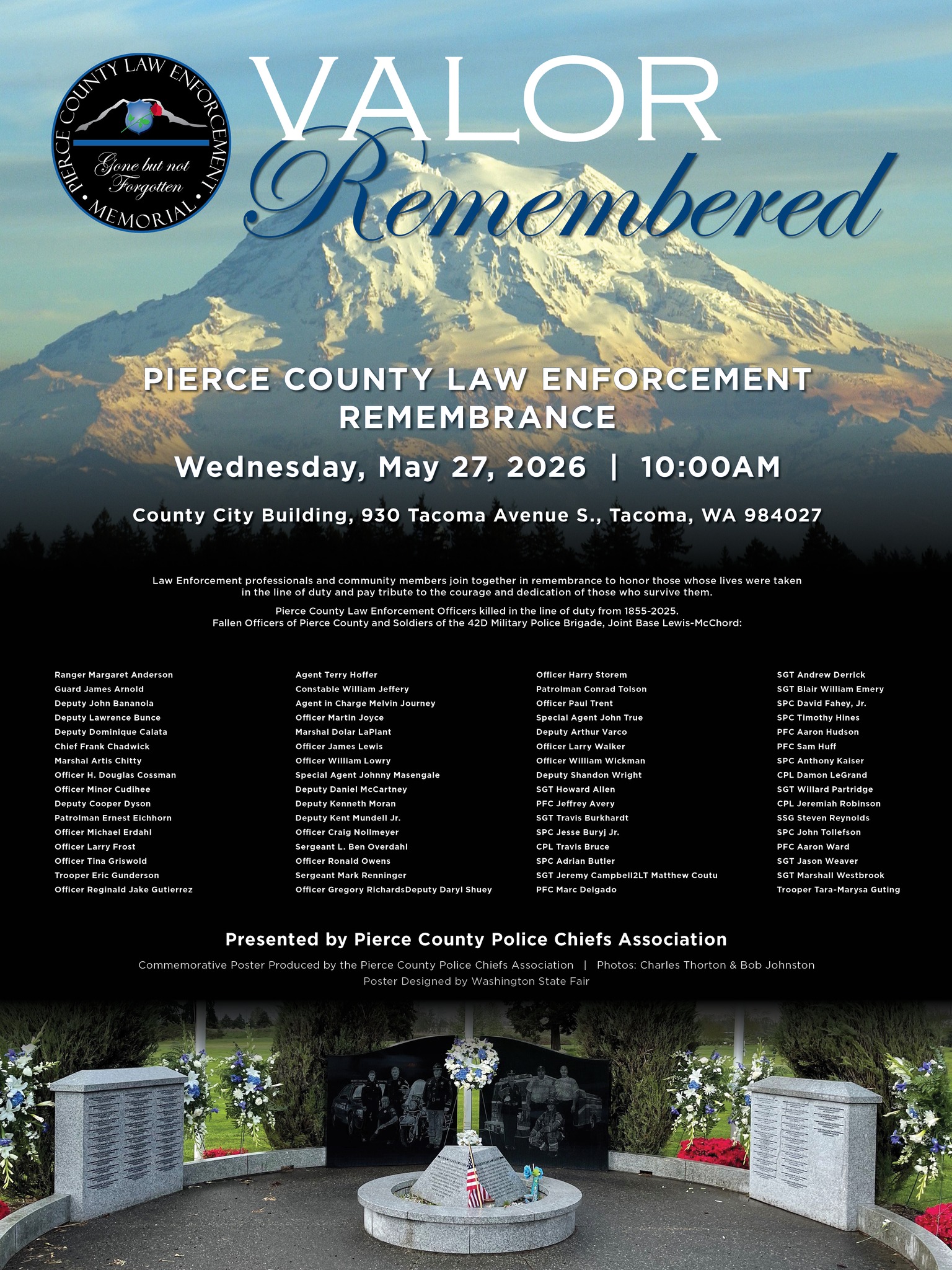 Pierce County Law Enforcement Remembrance